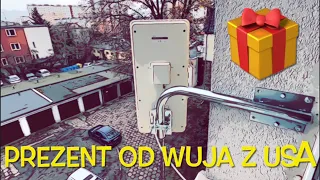 📡53 prezent od Wuja z Ameryki,AT800-SB, antena od złej strony budynku, robię od nowa instalacje tv