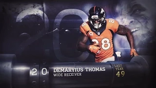 #20 Demaryius Thomas ( WR, Broncos) | Top 100 Players of 2015