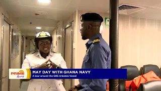 Inside the GNS Ankobra: A Tour Around Ghana's Biggest Navy Vessel With Asieduwaa Akumia