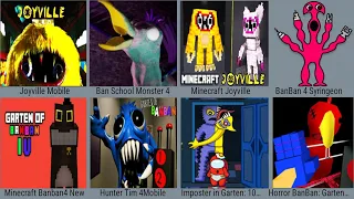 Joyville Mobile , School Monster 4 , Minecraft Joyville ,Ban4 Syringeon ,Minecraft 4,Garten Imposter