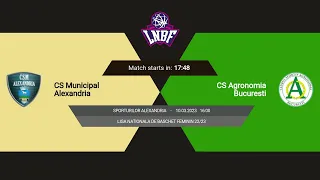 LNBF 2022-2023: CSM Alexandria - Agronomia București