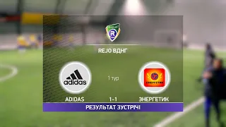 Обзор матча | Adidas - Энергетик | Турнир по мини-футболу в Киеве