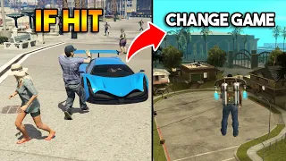 IF I HIT SOMEONE... CHANGE THE GAME (From GTA 5, 4, VS, SAN, 2 TILL GTA 1)