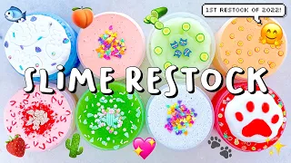 SLIME RESTOCK ASMR: RETURNING BESTSELLERS + NEW DIY CLAY! March  13th