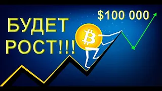 Биткоин НАКАЖЕТ неверующих РОСТОМ до $100 000!!!