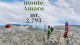 Sul tetto della Maiella, Monte Amaro 2.793m, partendo dal rifugio Pomilio.
