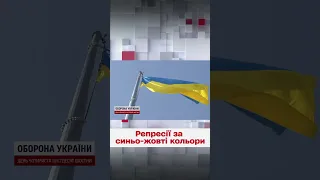 🤡 У російської влади параноя - через синьо-жовті кольори! За будь-яку символіку - репресії!