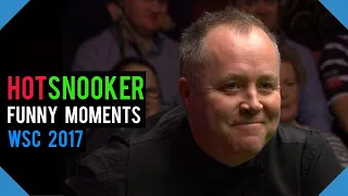 Snooker Channel ... Funny Moments WORLD SNOOKER CHAMPIONSHIP 2017