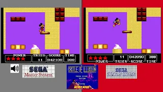 Castle of illusion Sega Master system and Game gear playthrough