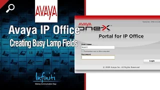 Creating Busy Lamp Fields in Avaya IP Office SoftConsole [Infiniti Telecommunications]