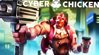 КИБЕР ПЕТУХ?! ТЕРМИНАТОР В ПЕРЬЯХ! CYBER CHICKEN