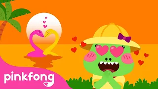 The Romantic Dinosaur Land | Dinosaur Story Time | Dinosaur Cartoon | Pinkfong Stories for Children