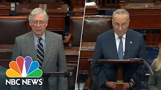 Mitch McConnell And Chuck Schumer Respond To U.S. Airstrike Against Iranian General | NBC News