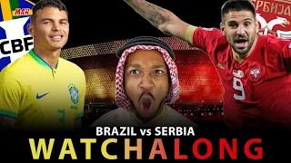 MAH LIVE: BRAZIL VS SERBIA QATAR 2022 FIFA WORLD CUP WATCHALONG! (THIAGO SILVA X NEYMAR JR.)