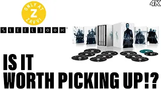 The Matrix 4-Film Collection Zavvi Exclusive 4K Steelbook Boxset Unboxing and Review With Commentary