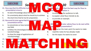 IELTS Listening test MCQ and MAP