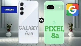 Samsung Galaxy A55 Vs Pixel 8a #Pn52tech.