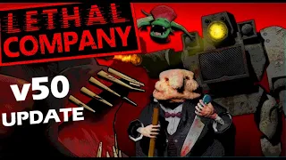 THESE NEW MONSTERS ARE RIDICULOUS!!! | Modded Lethal Company v50