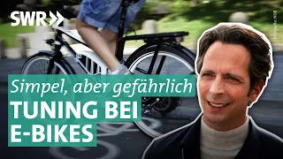 E-Bike Tuning. Warum sind frisierte E-Bikes gefährlich? I Die Tricks... SWR