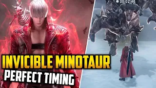 PERFECT TIMING | How to Remove Invicible Minotaur - Devil May Cry: Peak Of Combat Global