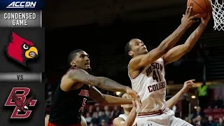 Louisville vs. Boston College Condensed Highlights | 2018-19 ACC Basketball