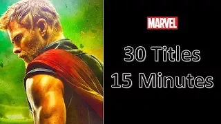 Marvel Cinematic Universe Summary - Entire MCU Recap (Movies + TV Shows) in 15 Minutes