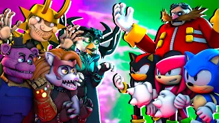 [SFM FNaF] Security Breach Marvel Villains vs Sonic and Friends