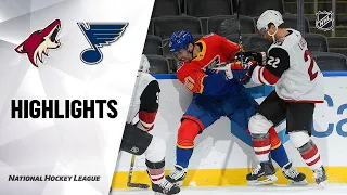 Coyotes @ Blues 2/4/21 | NHL Highlights