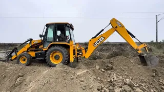 JCB 3dx extra machine On Railway Track In Bettiah (Bihar) || jcb video || jcb || bulldozer ||