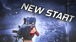 NEW START💜💛 (4k) HDR Extreme BGMI Montage | iPhone 11 4 Finger Controls