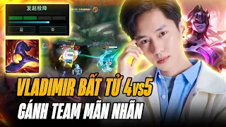 VLADIMIR BẤT TỬ TRONG TAY SHIYI - 4vs5 CHẤP CẢ XẠ THỦ AFK SỚM