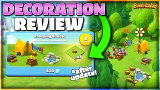 Everdale ⛺Camping Bundle⛺ After Update [Decoration Review]