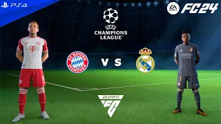 FC 24 - FC Bayern München vs Real Madrid | UEFA Champions League 2023/24 - PS4 Gameplay