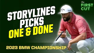 2023 BMW CHAMPIONSHIP Mega Preview - Picks, Storylines, One & Done | The First Cut Podcast