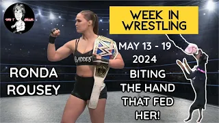 Week In Wrestling - Ronda Rousey:  Biting the Hand That Fed Her!