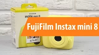 Распаковка FujiFilm Instax mini 8 + фотопленка  / Unboxing FujiFilm Instax mini 8 + фотопленка