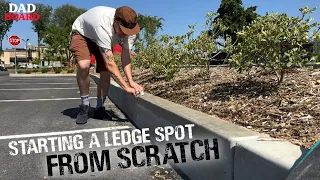 How to make a new ledge skateable