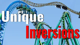 Top 10 RARE and UNIQUE Roller Coaster Inversions