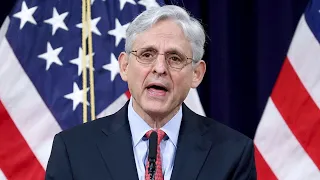 Merrick Garland statement live stream following Trump raid