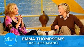 Emma Thompson's First Appearance on Ellen