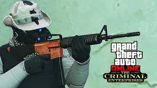 GTA Online - How to unlock the Service Carbine (M16) [All Crime Scenes Locations & Components]