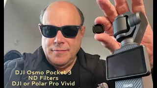 DJI Pocket 3 - ND Filters - DJI vs. Polar Pro (One is way better!)