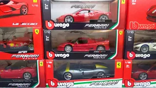 1/18 Bburago Ferrari gathered together ♪ LA, MONZA, 488GTB, etc.