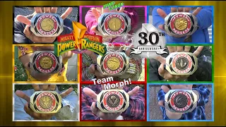 9 Ranger Team Morph (Mighty Morphin Power Rangers 30th Anniversary) *MWP Canon / My Version*