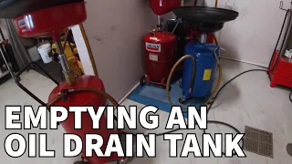 Best Way to Empty an Oil Drain Tank