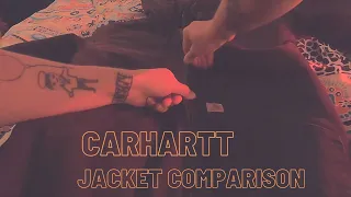 ASMR | Carhartt Jacket Comparison