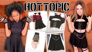 Trying HOT TOPIC As Adults?! *band tees, punk & more*