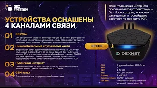 DexNoda приносит ВЕСОМУЮ прибыль Благодаря технологии DexNet