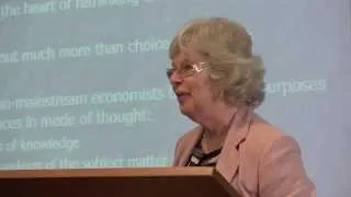 Rethinking Economics: Sheila Dow and Victoria Chick, London 2014