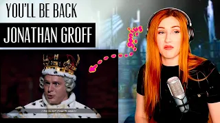 VOICE COACH REACTS | Jonathan Groff "You'll Be Back"... HAMILTON.